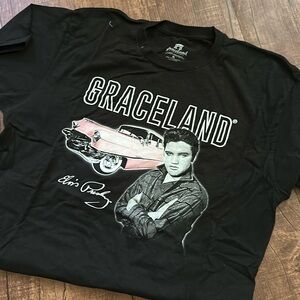 Xl Elvis Presley Graceland tee Chevy